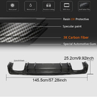 Dodge Challenger 2008-2023 Heckdiffusor für Heckstoßstange (2015-2023, Carbon) Foto 5