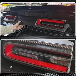 Kofferraumdeckel Abdeckung (2015-2023, Carbon) Dodge Challenger 2008-2023 Foto 4