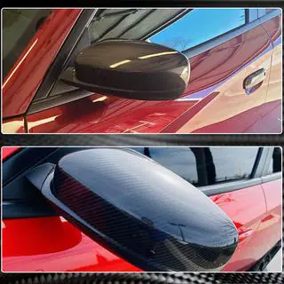 Carbon Spiegelabdeckungen Dodge Charger 2010-2023 Foto 3