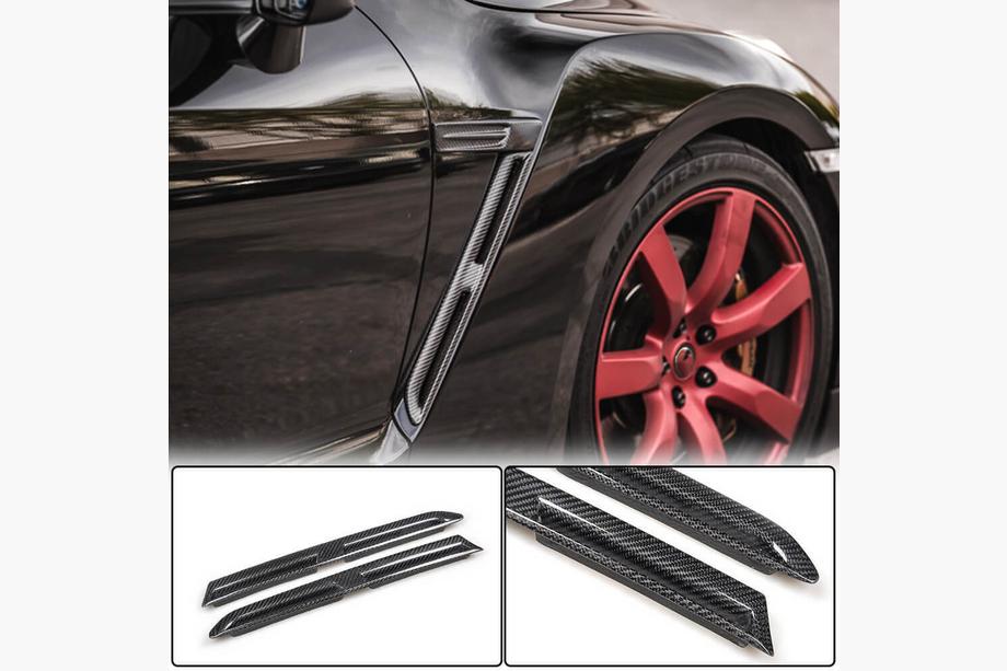 Nissan GT-R 2008-2025 Carbon Abdeckungen für vordere Kotflügel (2009-2015) Image