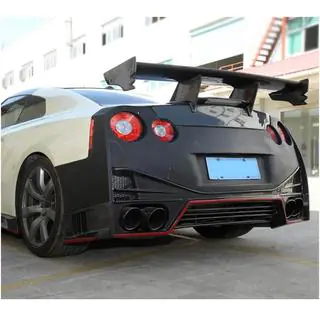 Spoiler (2009-2015, Carbon) Nissan GT-R 2008-2025 Foto 2