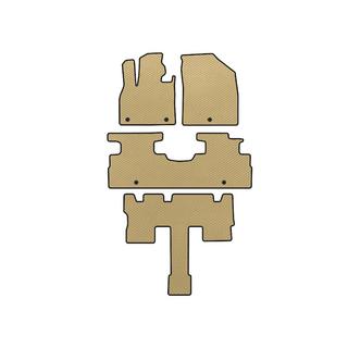 EVA Fußmatten (3 Reihen, 7-Sitzer, Beige)