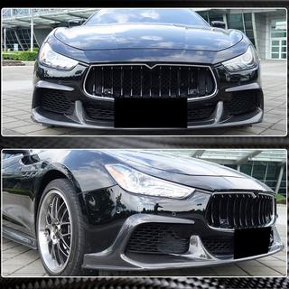 Frontlippe V1 für Stoßstange (Base/S/S Q4 2013-2017, Carbon) Maserati Ghibli 2013-2023 Foto 3