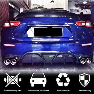 Heckdiffusor für Stoßstange (für Base/S/S Q4 2014-2017, Carbon) Maserati Ghibli 2013-2023 Foto 3