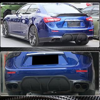 Heckdiffusor für Stoßstange (für Base/S/S Q4 2014-2017, Carbon) Maserati Ghibli 2013-2023 Foto 4