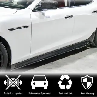 Seitenschweller V3 (für Base/S/S Q4/Diesel/250 Diesel, Carbon) Maserati Ghibli 2013-2023 Foto 2