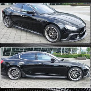 Seitenschweller V3 (für Base/S/S Q4/Diesel/250 Diesel, Carbon) Maserati Ghibli 2013-2023 Foto 4