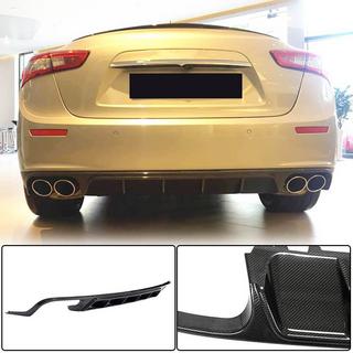 Heckdiffusor für Stoßstange (Base/S/S Q4 2013-2017, Carbon) Maserati Ghibli 2013-2023 Foto 1