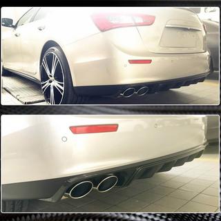Heckdiffusor für Stoßstange (Base/S/S Q4 2013-2017, Carbon) Maserati Ghibli 2013-2023 Foto 4
