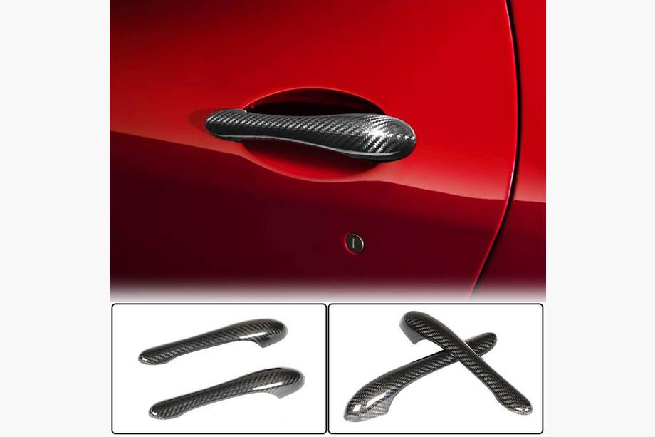 Maserati GranTurismo 2007-2019 Carbon Türgriff Abdeckungen Foto 1
