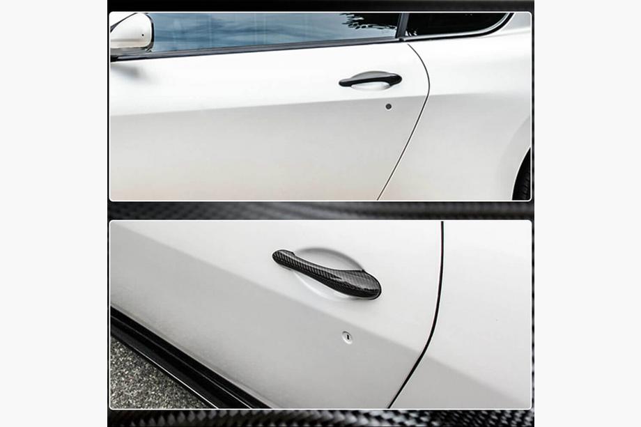 Maserati GranTurismo 2007-2019 Carbon Türgriff Abdeckungen Foto 4