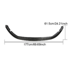 Maserati GranTurismo 2007-2019 Frontstoßstange Lippe Aufsatz (2007-2009, Carbon) Foto 6