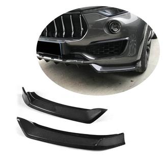 Carbon Frontstoßstangen Flaps (für Base/S) Maserati Levante 2016- Foto 1