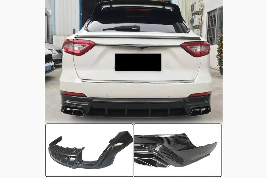 Maserati Levante 2016- Heckdiffusor V1 (für Base/S, Carbon) Image