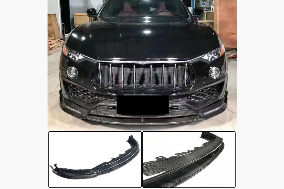 Maserati Levante 2016- Frontstoßstangenlippe Aufsatz Lip V2 (für Base/S, Carbon) Image