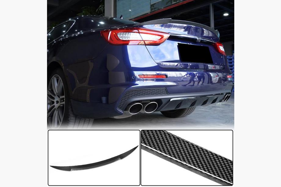 Maserati Quattroporte 2013-2023 Heckspoiler V3 (Carbon) Image
