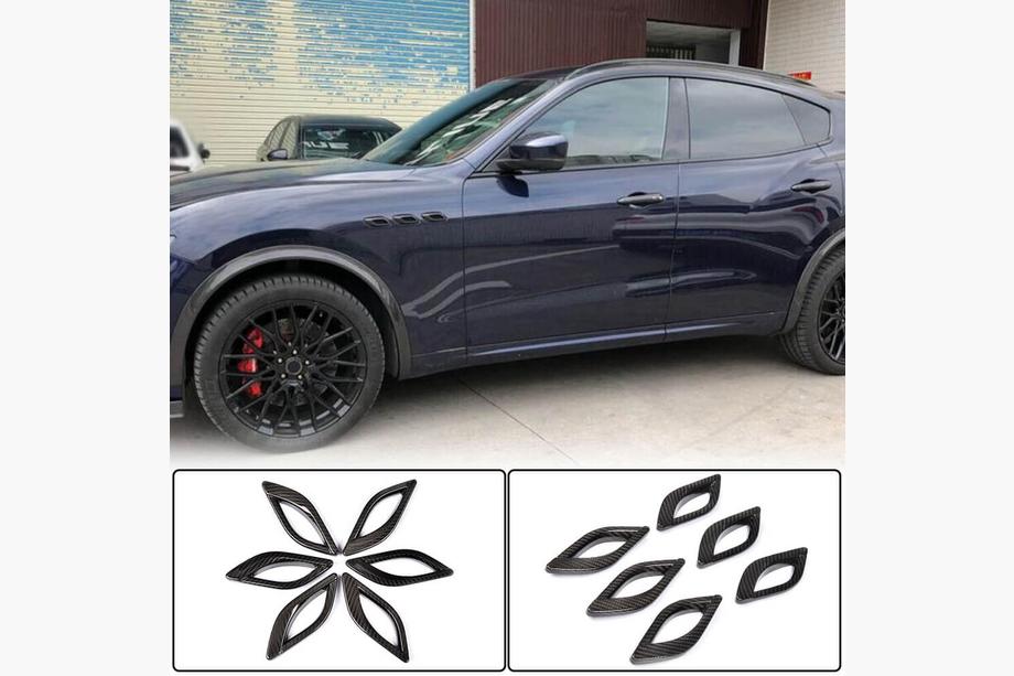 Maserati Quattroporte 2013-2023 Carbon Abdeckungen für vordere Kotflügel (2013-2017) Foto 1