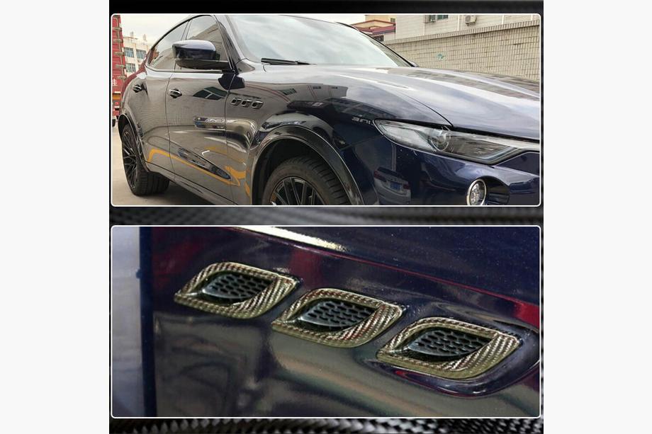 Maserati Quattroporte 2013-2023 Carbon Abdeckungen für vordere Kotflügel (2013-2017) Foto 4