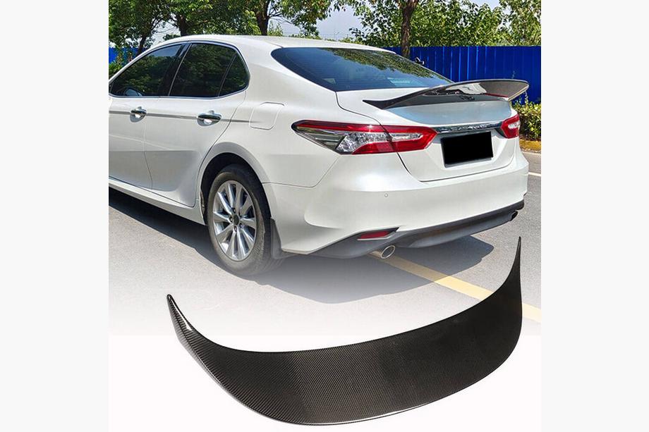 Toyota Camry 2017–2023 Heckspoiler V1 (Carbon) Image