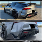 Toyota Supra 2019- Carbon-Heckstoßstangenabdeckung Foto 4