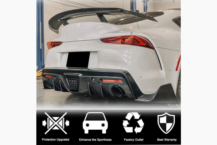 Toyota Supra 2019- Heckdiffusor V1 (Carbon) Image