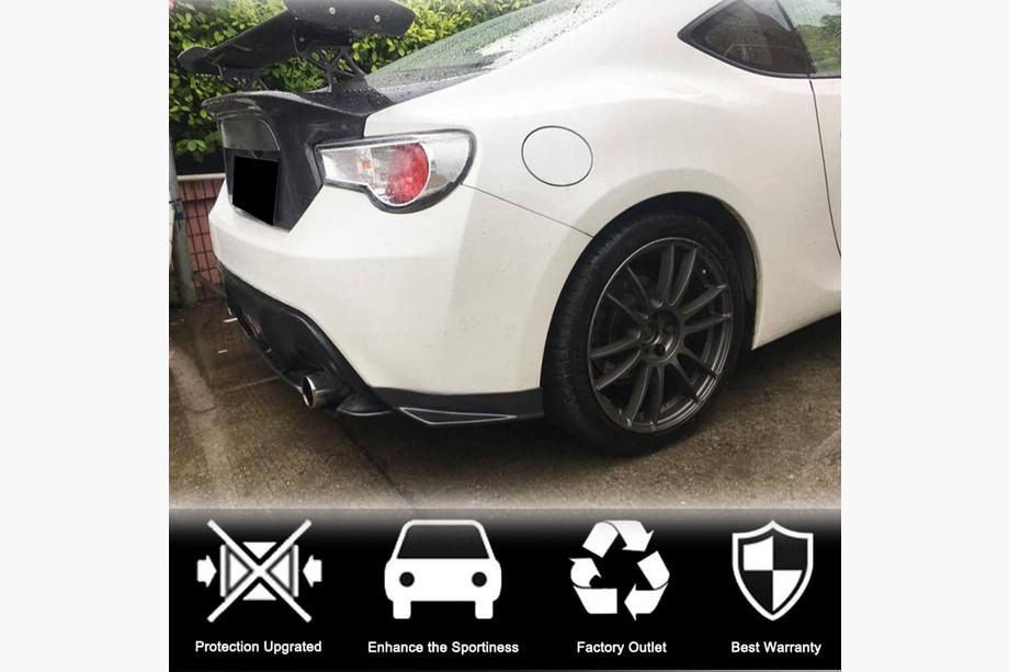 Subaru BRZ 2012-2021 Heckstoßstangen Abdeckung V1 (Carbon) Foto 2