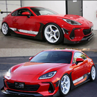 Subaru BRZ 2021- Heckstoßstangenabdeckung (2021-2023, Carbon) Foto 2