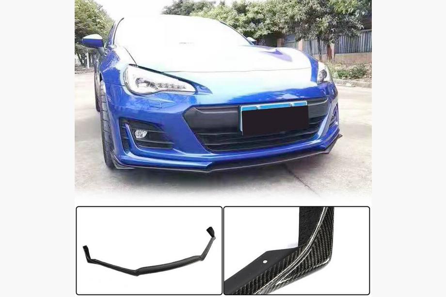 Subaru BRZ 2012-2021 Frontlippe V1 für Frontstoßstange (2017-2021, Carbon) Image