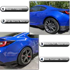 Subaru BRZ 2021- Heckstoßstangen Abdeckungen V2 (Carbon) Foto 3