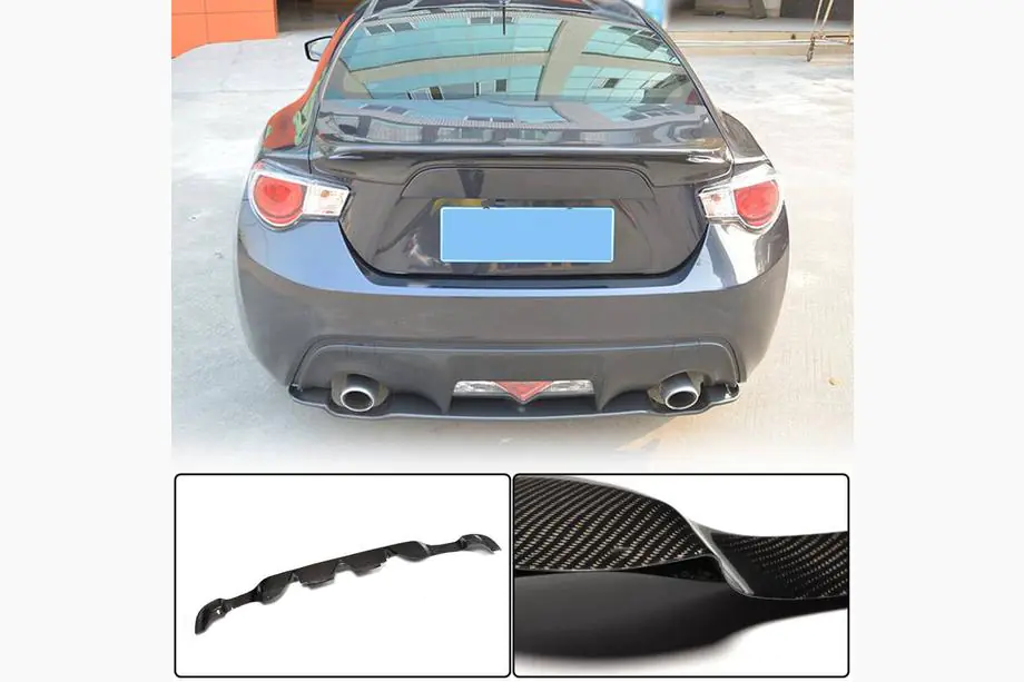 Subaru BRZ 2012-2021 Heckdiffusor V2 (Carbon) Image