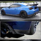 Subaru BRZ 2012-2021 Heckstoßstangen Abdeckungen V2 (Carbon) Foto 4