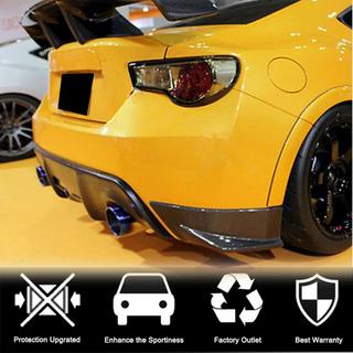 Heckstoßstangen Abdeckungen V2 (Carbon) Subaru BRZ 2012-2021 Foto 3