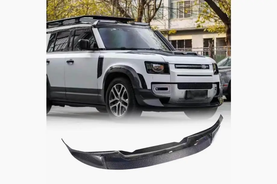Land Rover Defender 2019- Frontlippe Stoßstange Aufsatz (Carbon) Image