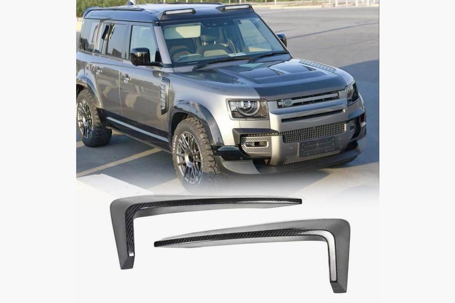 Land Rover Defender 2019- Frontstoßstangenlippe (Carbon) Image