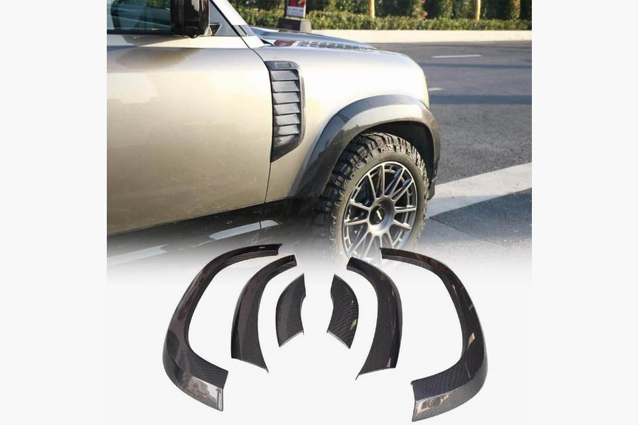 Land Rover Defender 2019- Kotflügelverbreiterungen (Bushwacker, 6-tlg., Carbon) Image