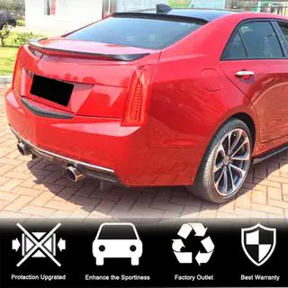 Heckstoßstangenabdeckung Carbon Cadillac ATS 2012-2019 Foto 2