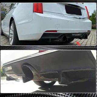 Heckdiffusor Stoßstange (für Base, Carbon) Cadillac ATS 2012-2019 Foto 3