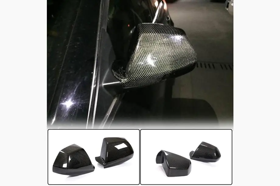 Cadillac CTS 2007-2014 Spiegelabdeckungen (Carbon) Image