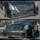 Cadillac CTS 2007-2014 Carbon Frontstoßstangen Flaps für CTS V Coupe Foto 3