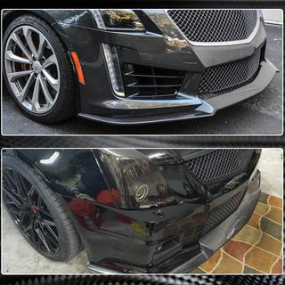 Frontlippe V2 für CTS V Sedan 2016-2019 Carbon Foto 4