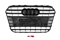 Audi A6 C7 2011-2017 Frontgrill schwarz mit Chromrahmen S-Style (2011-2014) Foto 4
