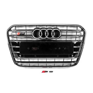 Frontgrill schwarz mit Chromrahmen S-Style (2011-2014) Foto 1