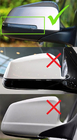 BMW 6 Series F12/F13/F06 2011-2018 Spiegelkappen 2015-2018 M-Look (mit Clips, 2 Stk) Foto 2