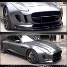 Jaguar F-Type 2013-2024 Frontstoßstange Lippe Aufsatz (2013-2016, Carbon) Foto 4