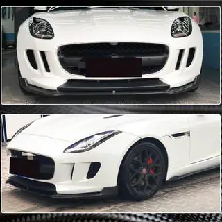 Frontstoßstange Lippe Aufsatz (2013-2016, Carbon) Jaguar F-Type 2013-2024 Foto 3