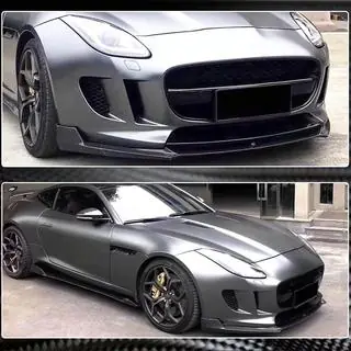 Frontstoßstange Lippe Aufsatz (2013-2016, Carbon) Jaguar F-Type 2013-2024 Foto 4