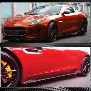 Seitenschweller (2013-2016, Carbon) Jaguar F-Type 2013-2024 Foto 3