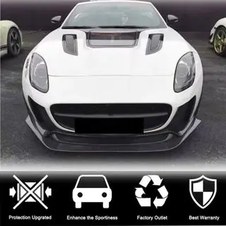 Frontstoßstange Lippe Aufsatz (für Base 2017-2019, Carbon) Jaguar F-Type 2013-2024 Foto 3