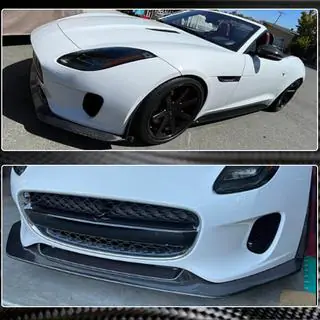 Frontstoßstange Lippe Aufsatz (für Base 2017-2019, Carbon) Jaguar F-Type 2013-2024 Foto 4