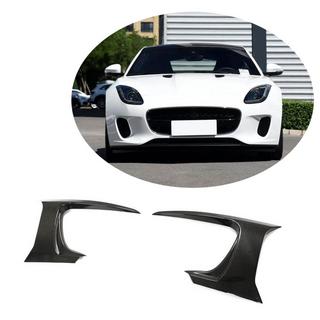 Carbon Frontstoßstangen Abdeckungen (für Base 2017-2019) Foto 1